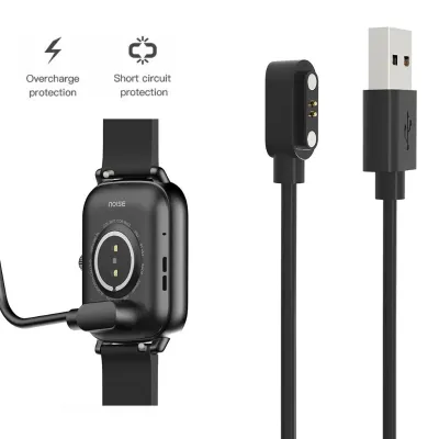 Noise ColorFit Qube 2 Magnetic Charging Cable High Quality USB Charger Cable USB Charging Dock for Noise ColorFit Qube 2 Smart Watch